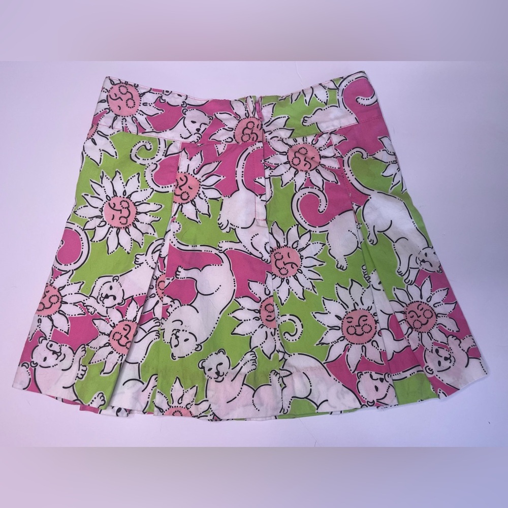 Lilly‎ Pulitzer Skirt Girls Size 6x  Cotton Vintage